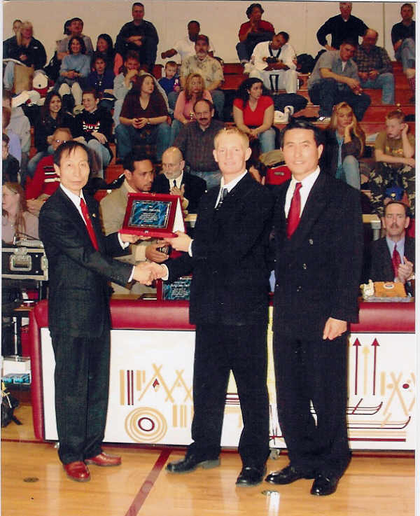 March 3, 2002 Master Manning Presented by Grandmaster Kim of Spain